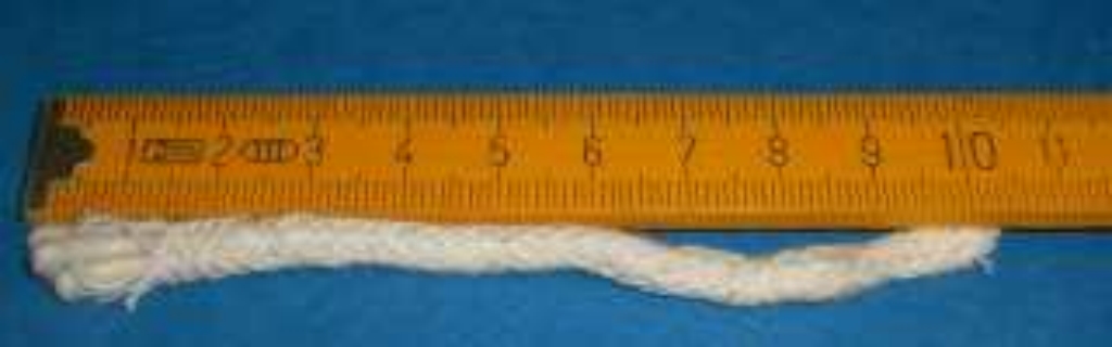 Runddocht Baumwolle 4
              mm